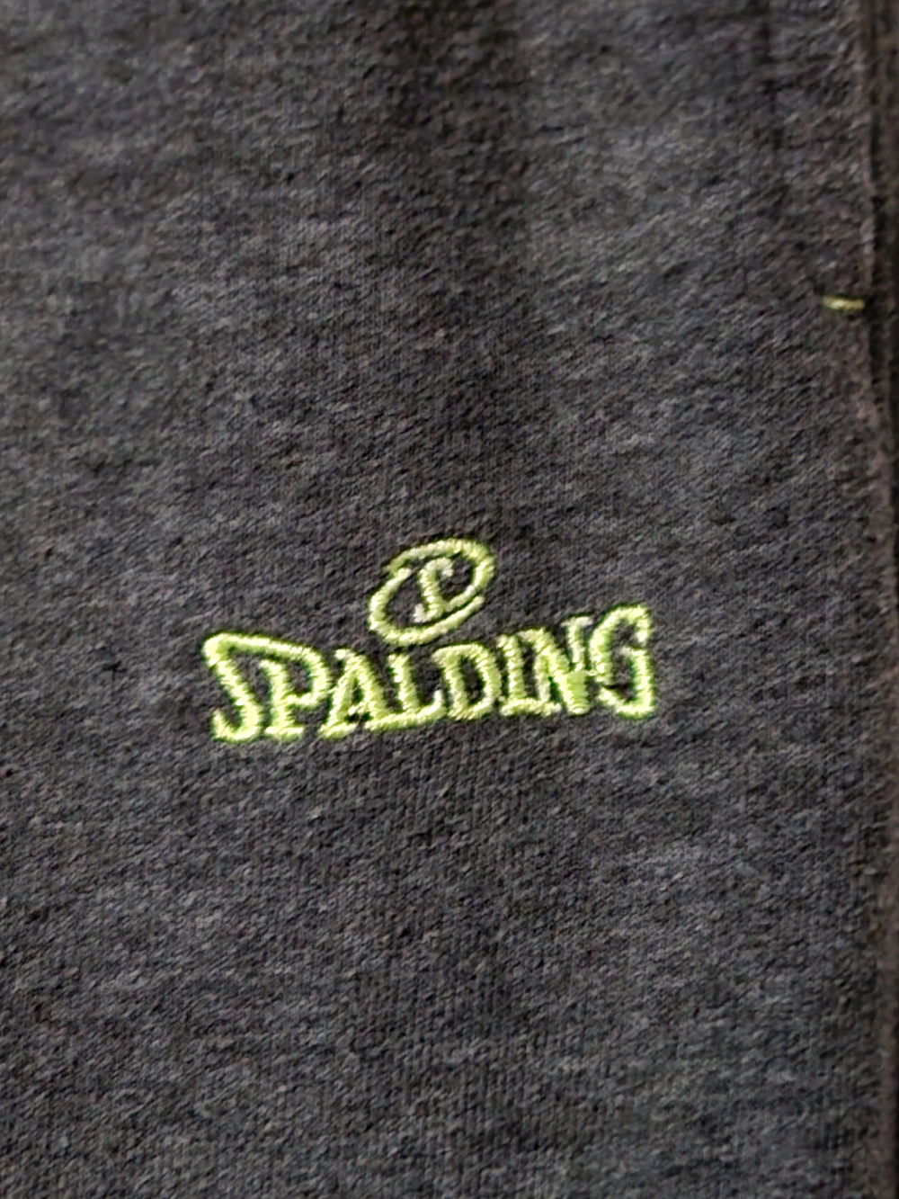 Spalding Boys' Dark Gray Jogger Pants - Picture 3 of 6